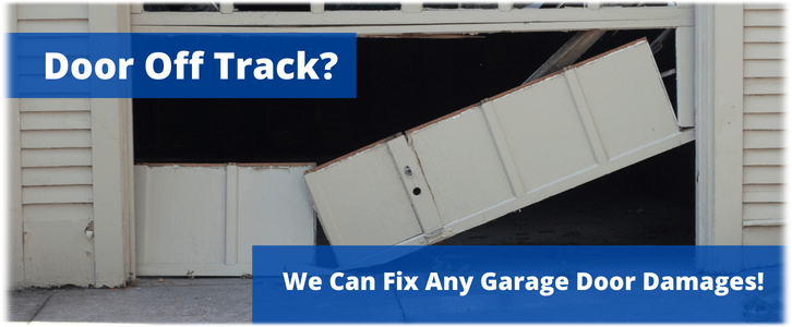 Garage Door Off Track Chevy Chase MD (240) 685-9295